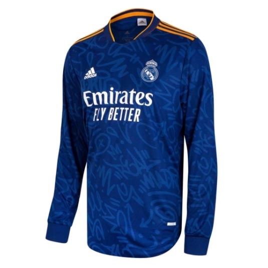 Thailande Maillot Football Real Madrid Exterieur ML 2021-22